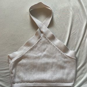 BDG white crop top
